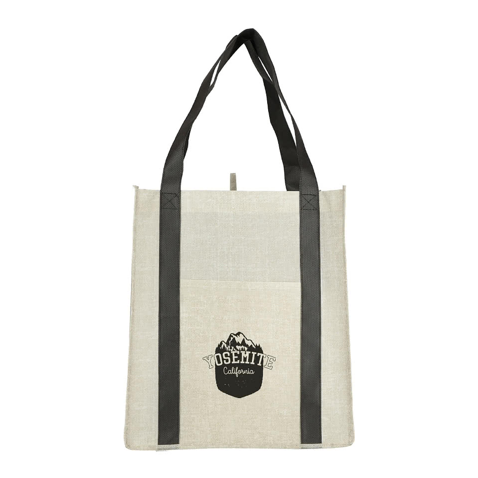 Neptune Recycled Non-Woven Grocery Tote Bag
