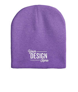 Sportsman Acrylic Knit Beanie - Color: Heather Purple