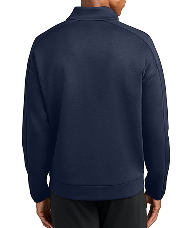 New Era Double Back Quarter Zip Sweatshirt