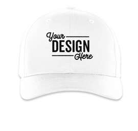 Richardson Pro Twill Snapback Hat - Color: White