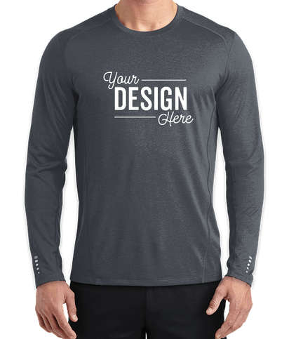 OGIO Endurance Pulse Long Sleeve Performance Shirt - Gear Grey