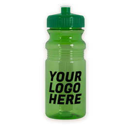 20 oz. Translucent Bike Water Bottle