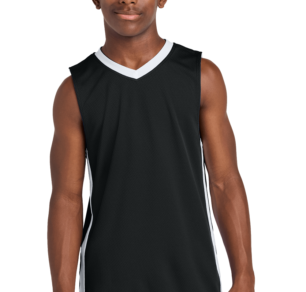 Sport-Tek Youth Rival Reversible Basketball Jersey-default