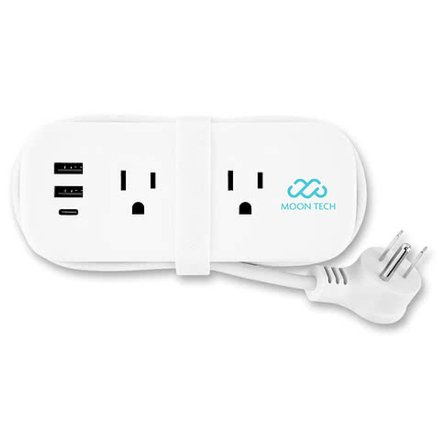 Compact Multi-Outlet Power Strip