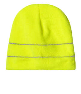 Bayside USA-Made Reflective Safety Beanie