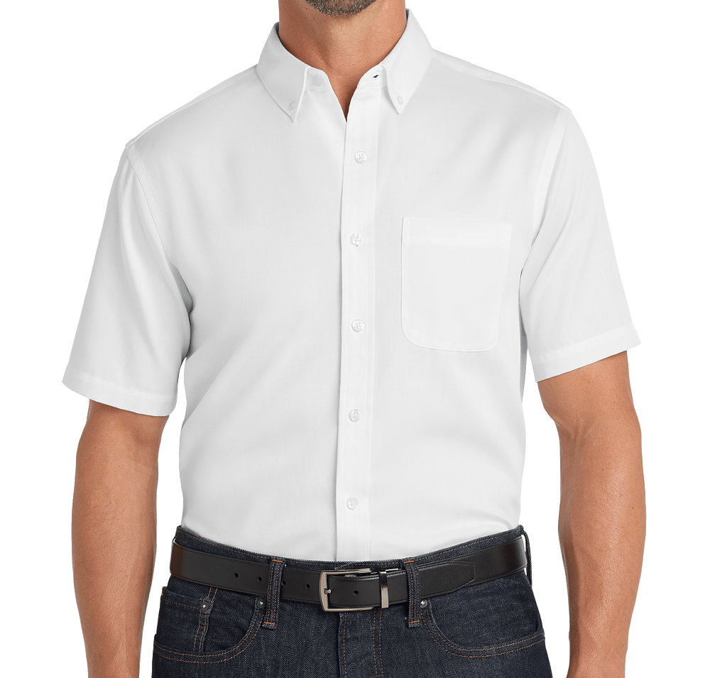 Port Authority SuperPro React Short Sleeve Dress Shirt-default