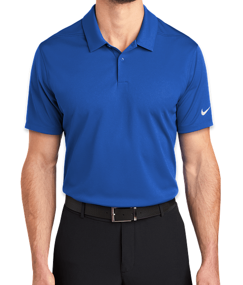 Nike Dry Essential Polo - Embroidered in Game Royal