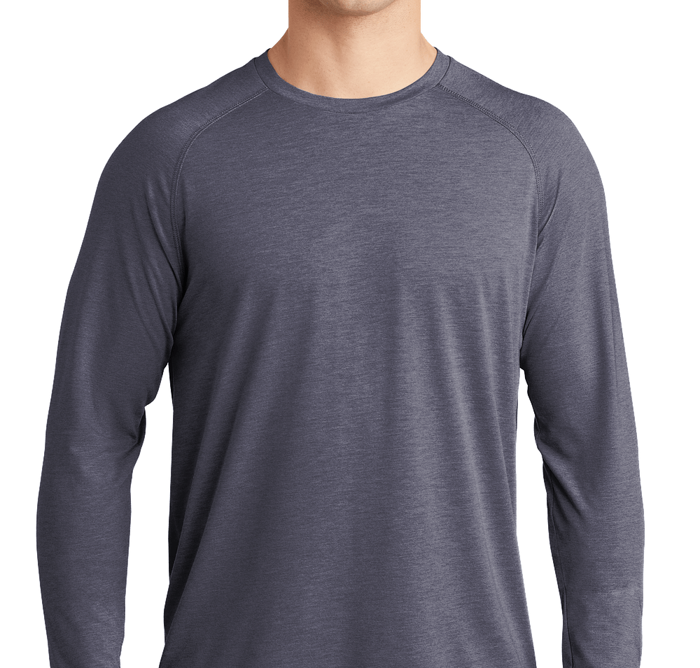 Sport-Tek Tri-Blend Long Sleeve Performance Shirt-default