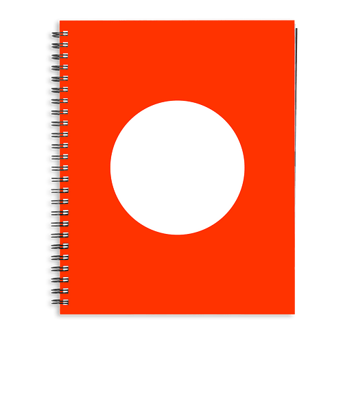 Circle JournalBooks ® Spiral Planner in Orange