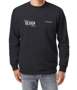 Columbia Hart Mountain II Crewneck Sweatshirt - Color: Black