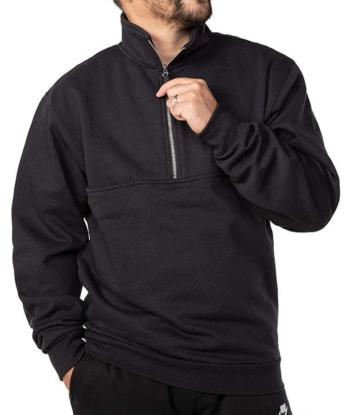 Charles River Response Heavyweight Quarter Zip Sweatshirt