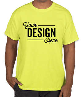Hanes X-Temp T-shirt - Color: Neon Lemon Heather
