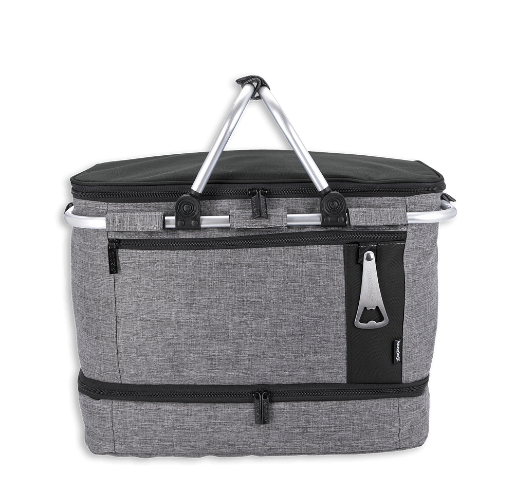 Full Color Koozie® Collapsible Jumbo Picnic Basket-default