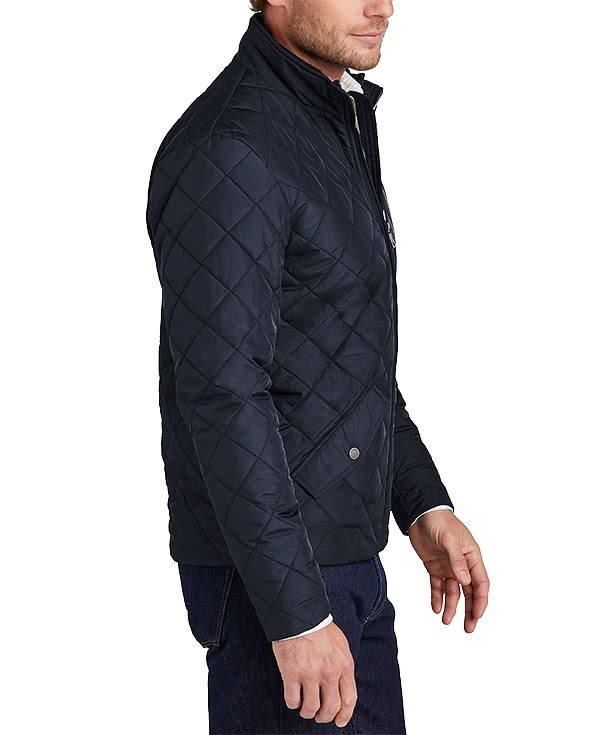 Custom Brooks Brothers Quilted Soft Shell Jacket - Faux Leather