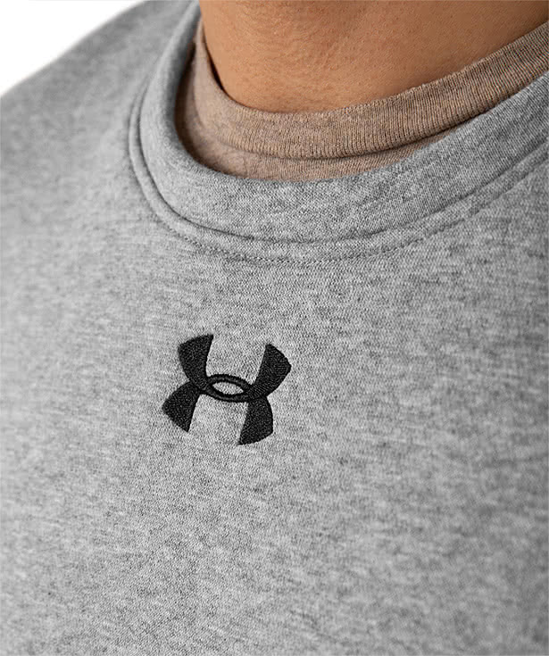 Under armour rival 2024 solid fitted crew