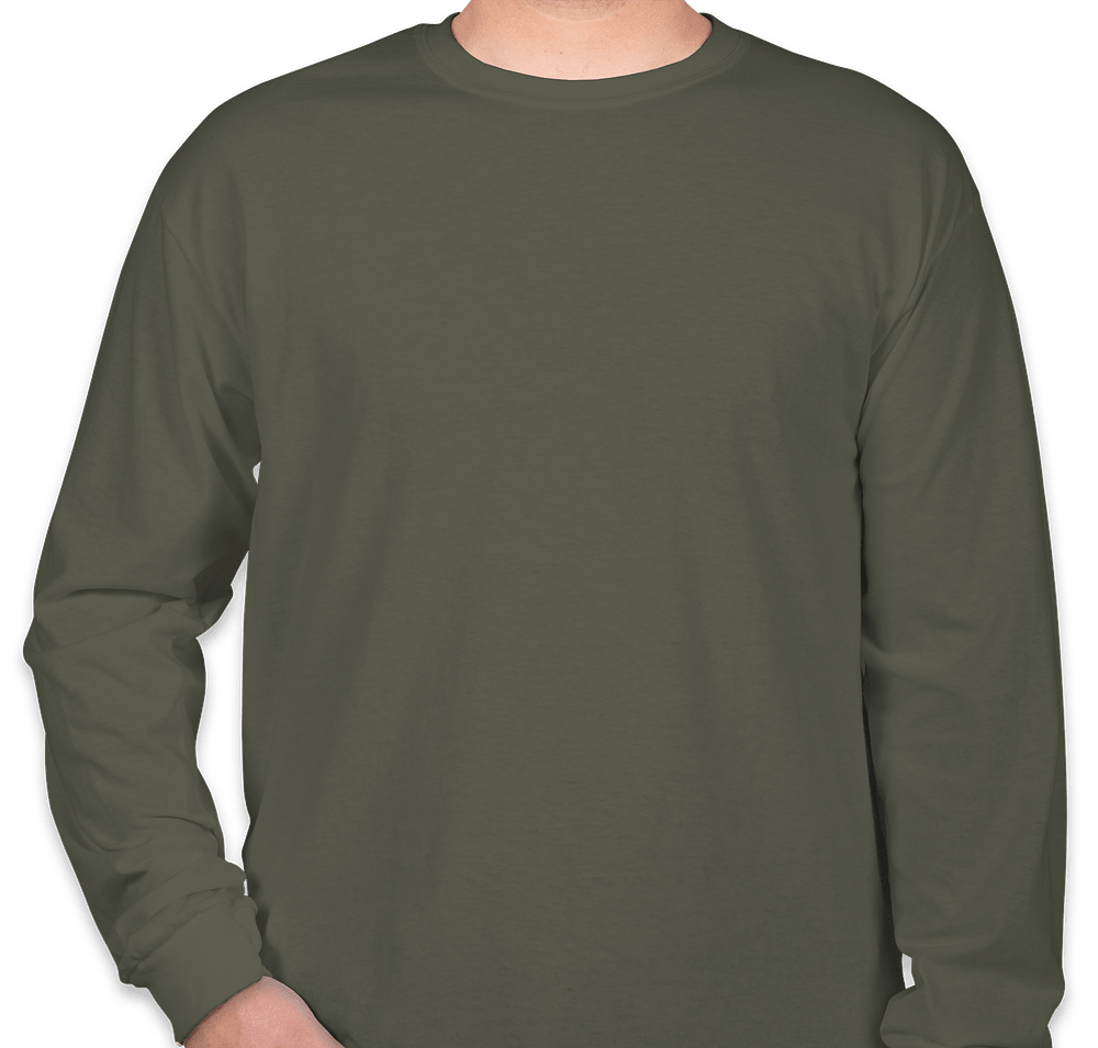 Gildan 100% Cotton Long Sleeve T-shirt-default
