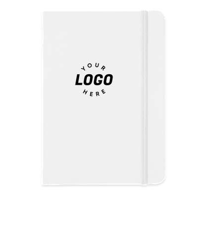 Medium Bound Notebook - White