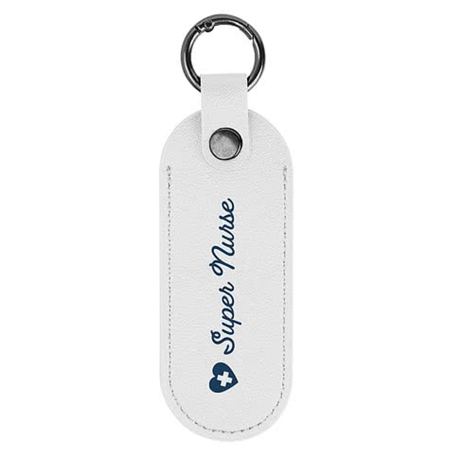 Bates Leatherette Keychain