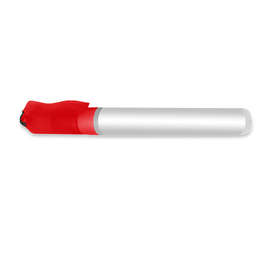 0.34 oz. Hand Sanitizer Spray with Lanyard - Color: Red