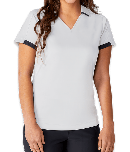 Elevate Women's Cerrado UPF 40+ Performance Polo in White