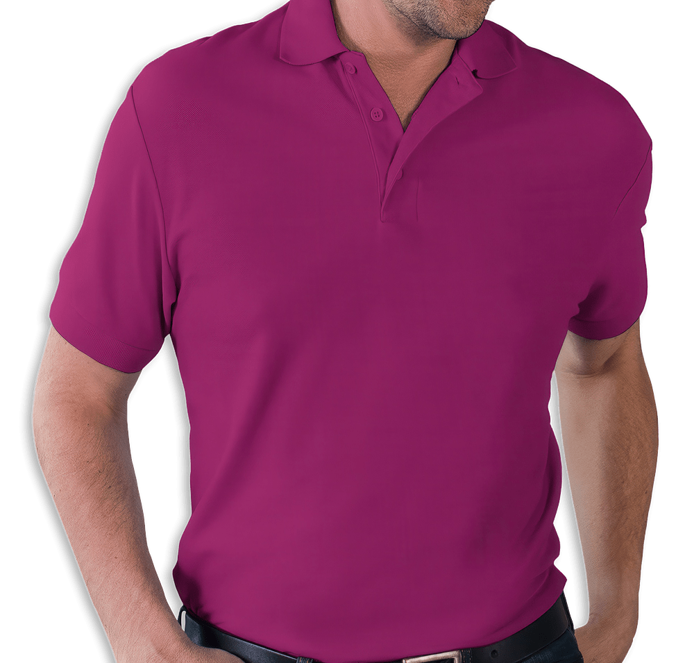 Blue Generation Soft Touch Pique Polo - Printed-default