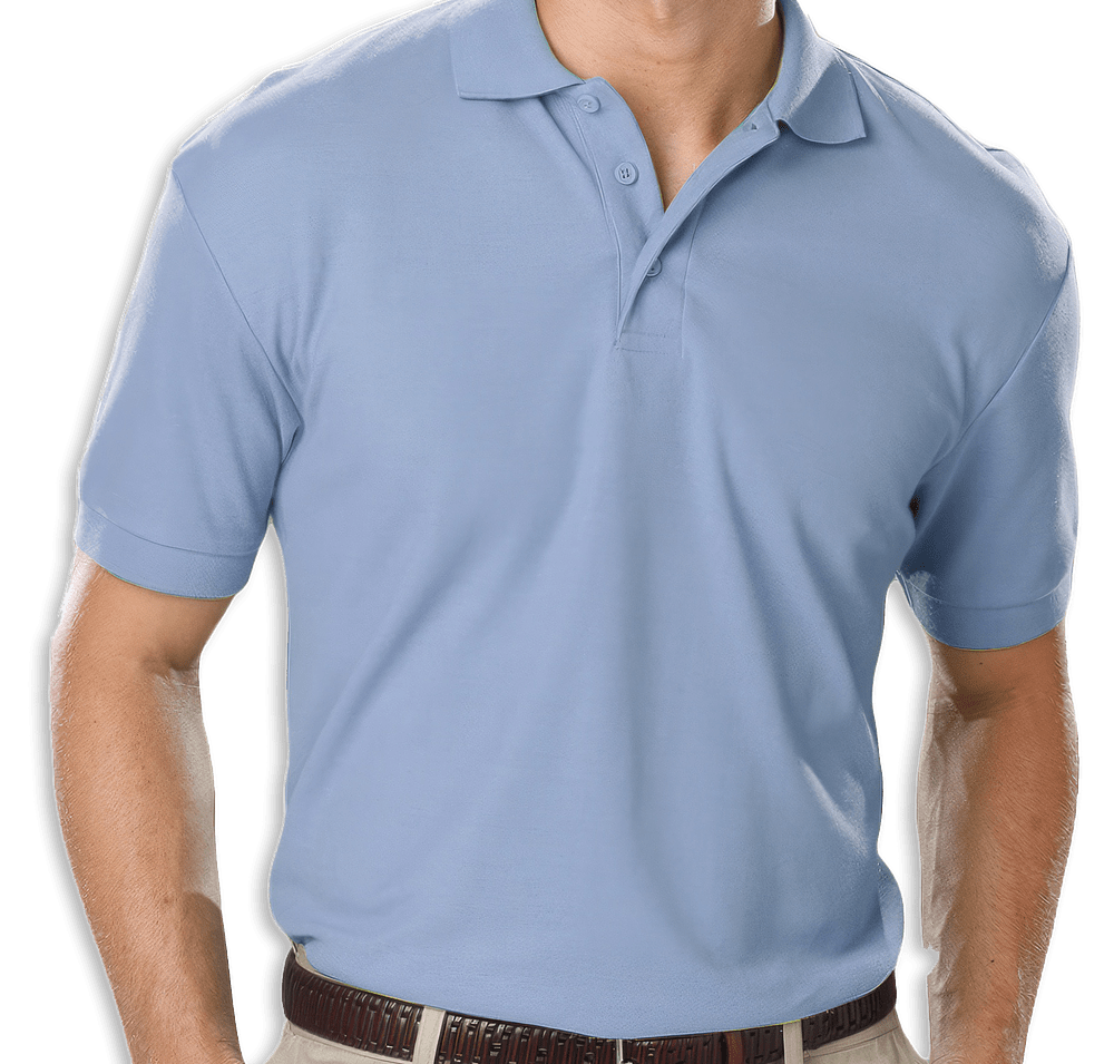 Blue Generation Soft Touch Pique Polo - Printed-default