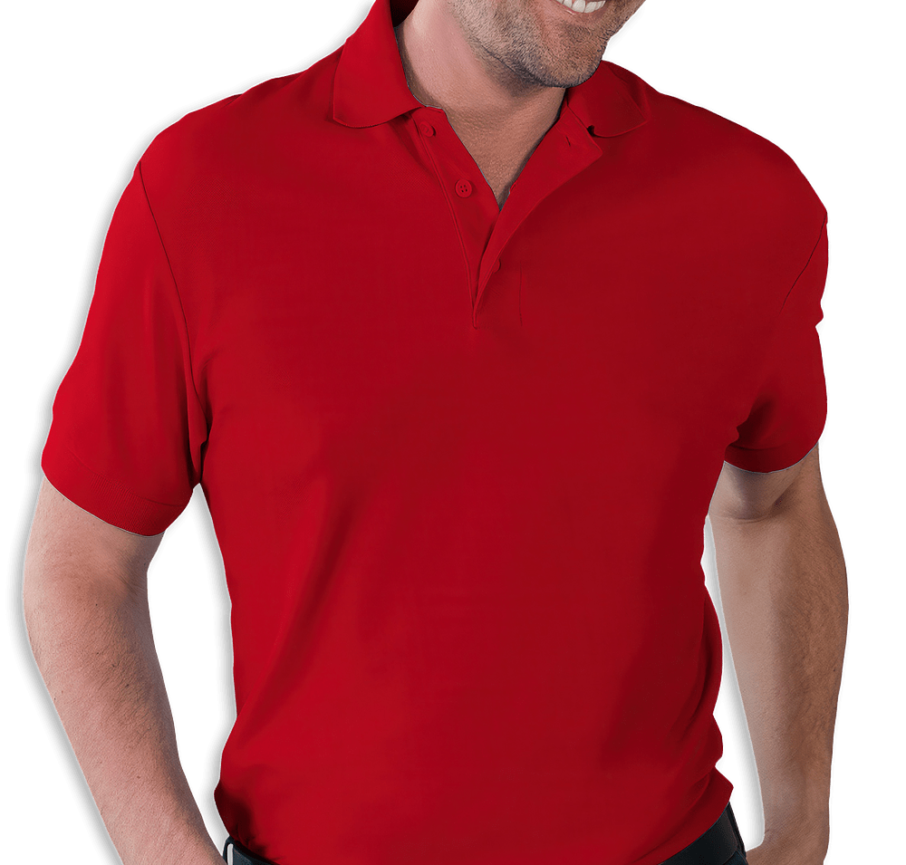 Blue Generation Soft Touch Pique Polo - Printed-default