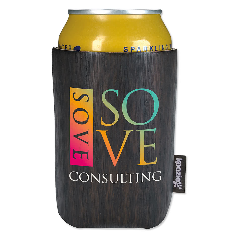 Full Color Koozie® Two-Tone Collapsible Can Cooler