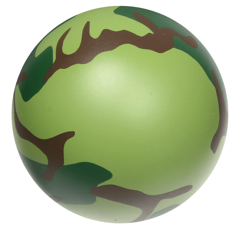 Camouflage Ball Stress Reliever-default