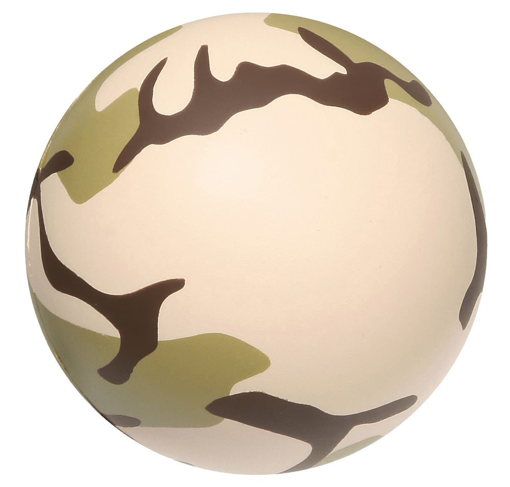 Camouflage Ball Stress Reliever-default