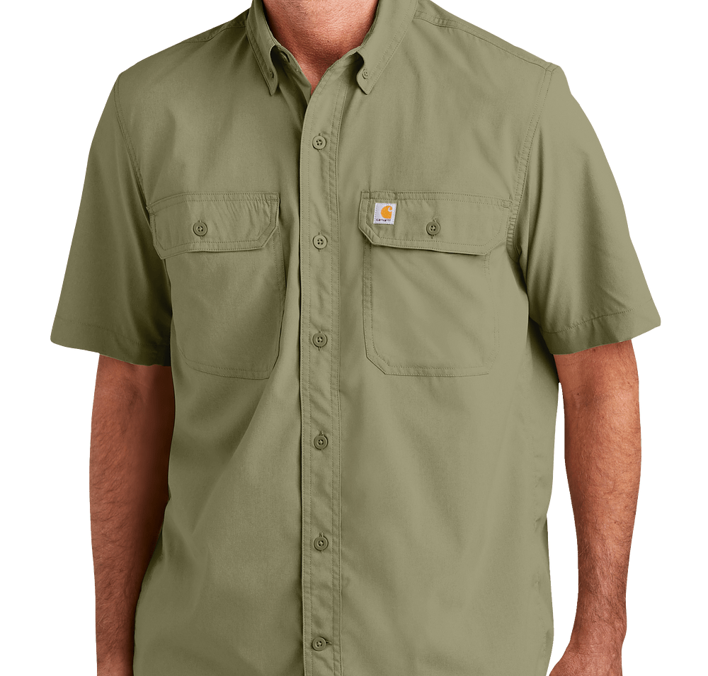 Carhartt Force Solid Short Sleeve Work Shirt - Printed-default