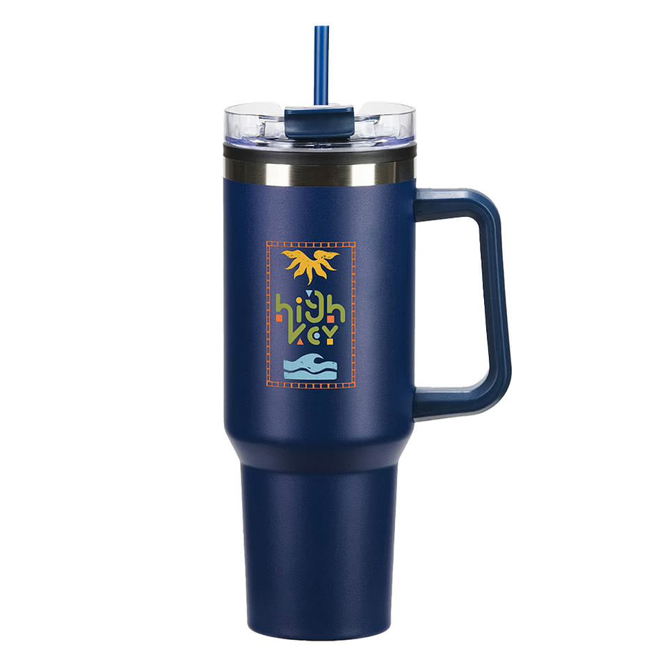40 oz. Ohana Insulated Tumbler with Straw
