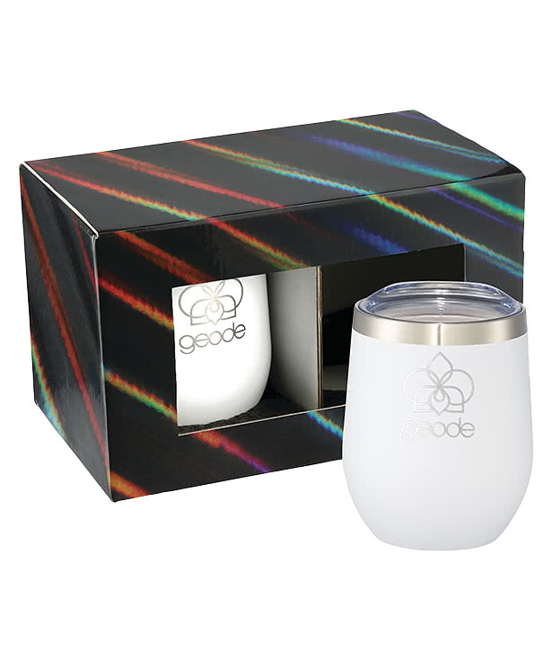 12 oz. Corzo Stainless Steel Tumbler (Set of 2)