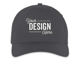 Richardson Pro Twill Snapback Hat - Color: Charcoal