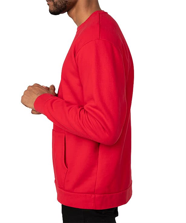 Next level discount sweatshirt with pocket