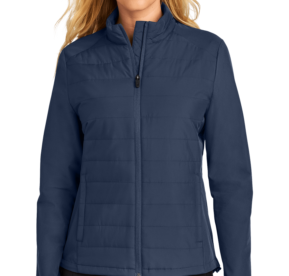 Sport-Tek Women's Movement Hybrid Soft Shell Jacket-default
