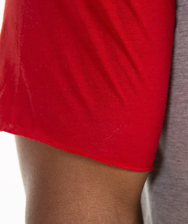 American Apparel USA-Made 50/50 Short Sleeve Baseball Raglan