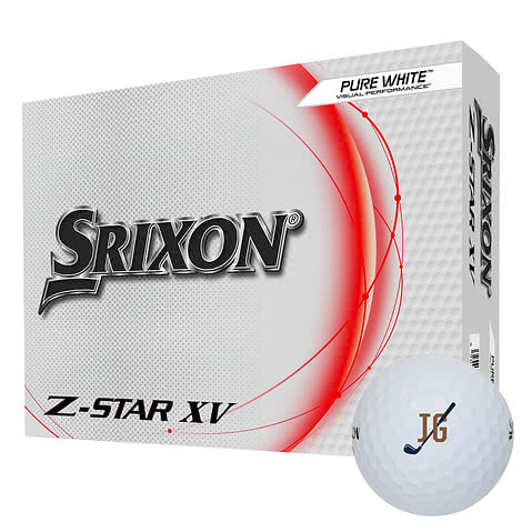 Custom Full Color Srixon Z-Star XV Golf Balls (Box of 12) - Design