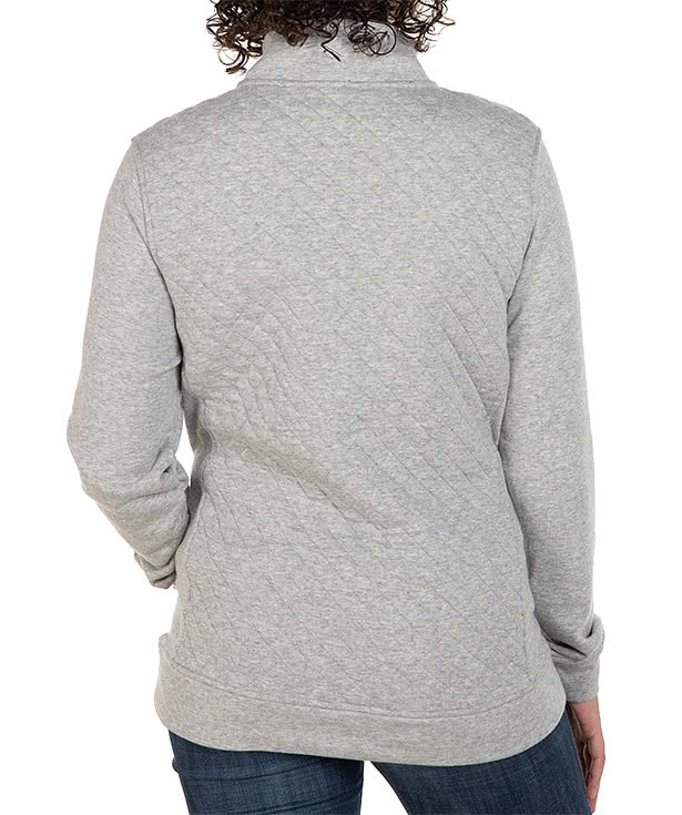 Charles River Women's Franconia Quilted Quarter Zip Sweatshirt
