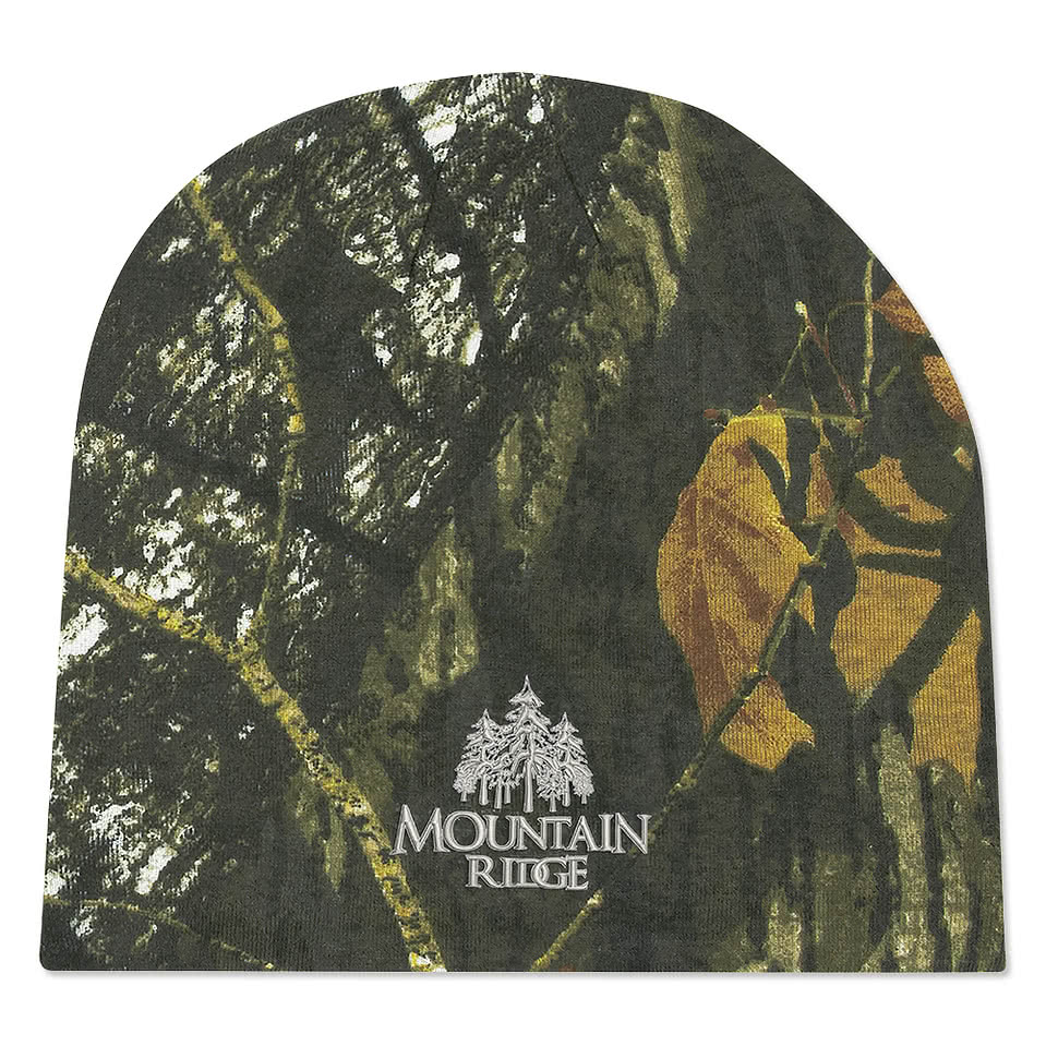 Realtree and Mossy Oak Camouflage Beanie