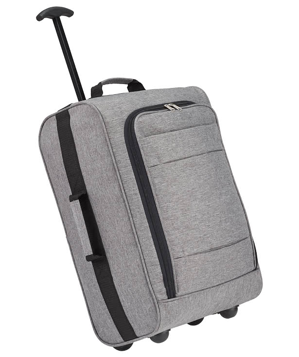 Graphite Upright Wheeled Luggage