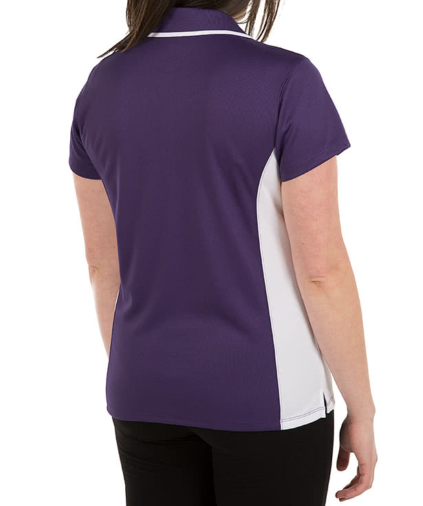 Charles River Women's Tipped Pique Performance Polo