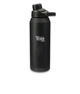 CamelBak Laser Engraved 32 oz. Chute Mag Copper Vacuum Insulated Water Bottle - Color: Black