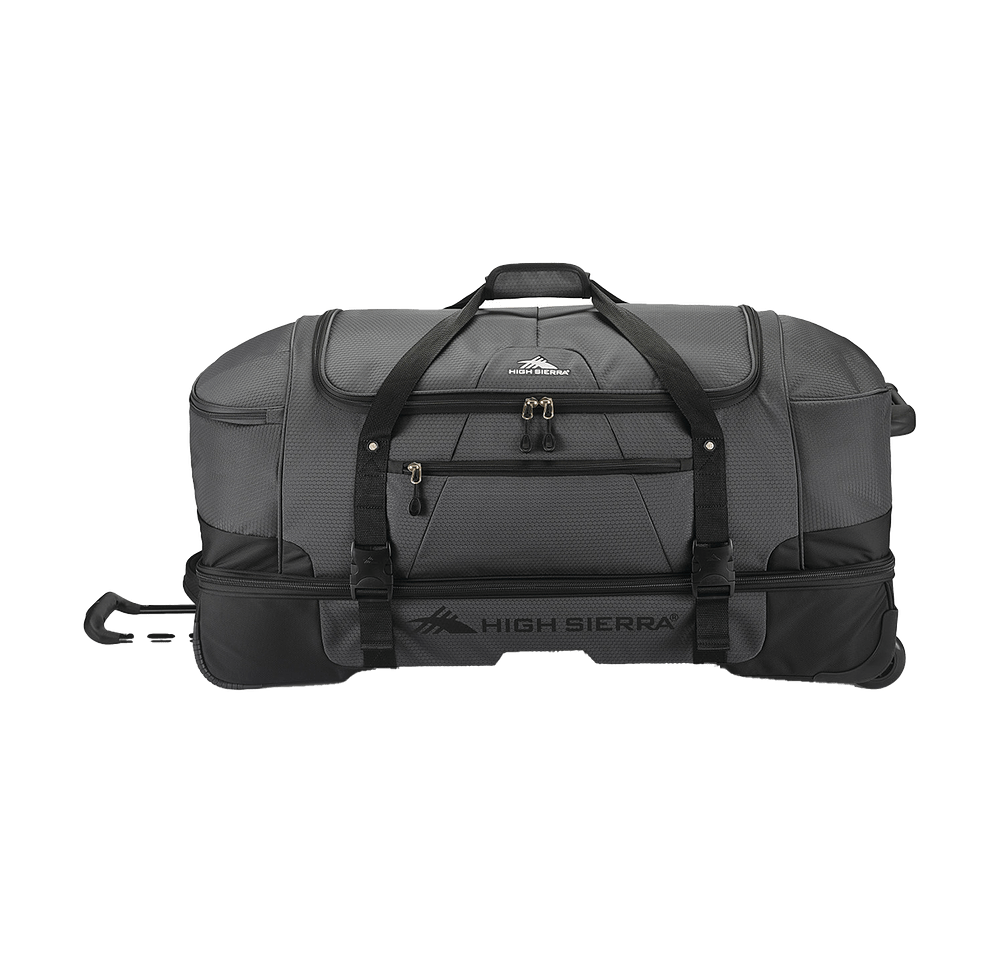 High Sierra Fairlead 34" Drop Bottom Wheeled Duffel Bag-default