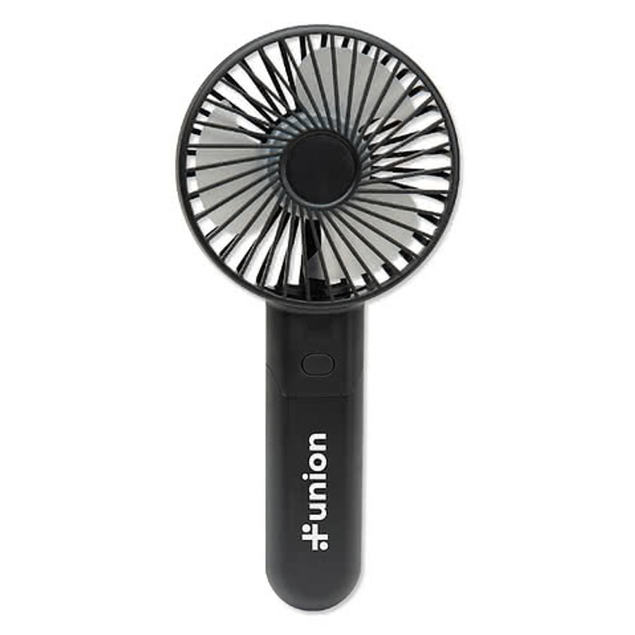 Rechargeable Bend & Snap Mini Fan in Black