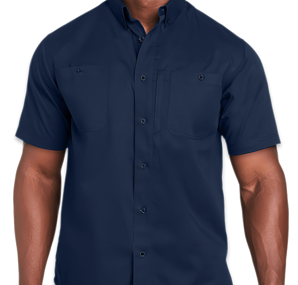 Harriton Advantage Short Sleeve Work Shirt-default
