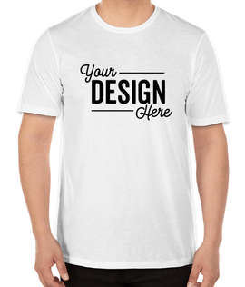 Next Level Festival Lightweight Crewneck T-shirt - Color: White