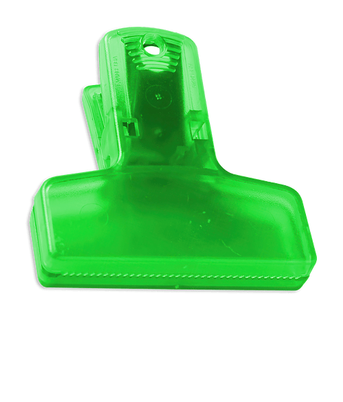 Keep-It 2.5” Chip Clip with Magnetic Backing in Translucent Lime