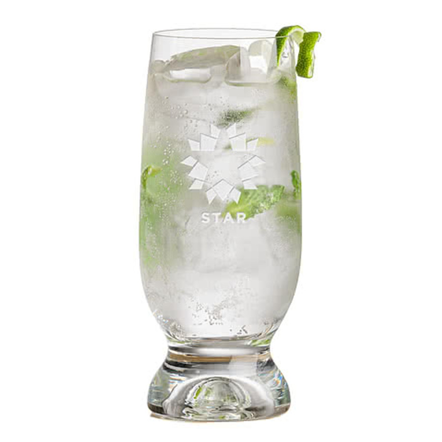 Laser Etched 12 oz. Marland Cocktail Glass in Clear