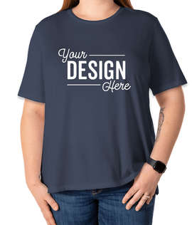 Bella + Canvas Women's Tri-Blend T-shirt - Color: Solid Navy Tri-Blend